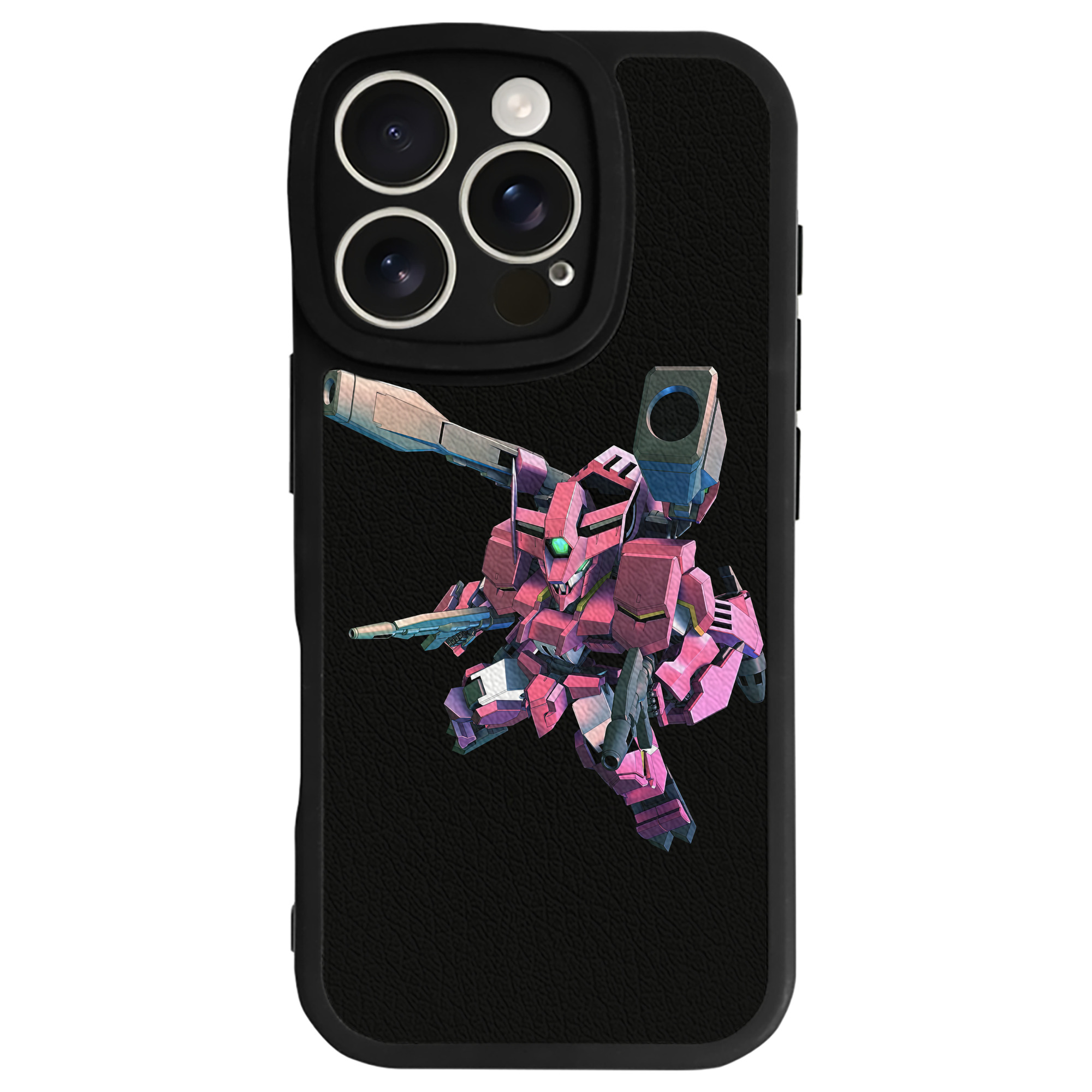 （画像用） 機動戦士ガンダム Mobile Suit Gundam 【iPhone 16シリーズ対応】シリコンスマホケース（レザー調） 材質：シリコン